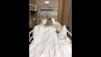 Eman Ahmed Eman Ahmed s sister gives her water triggers panic