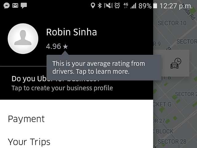 How to know your Uber ratings on web and app | Gadgets Now