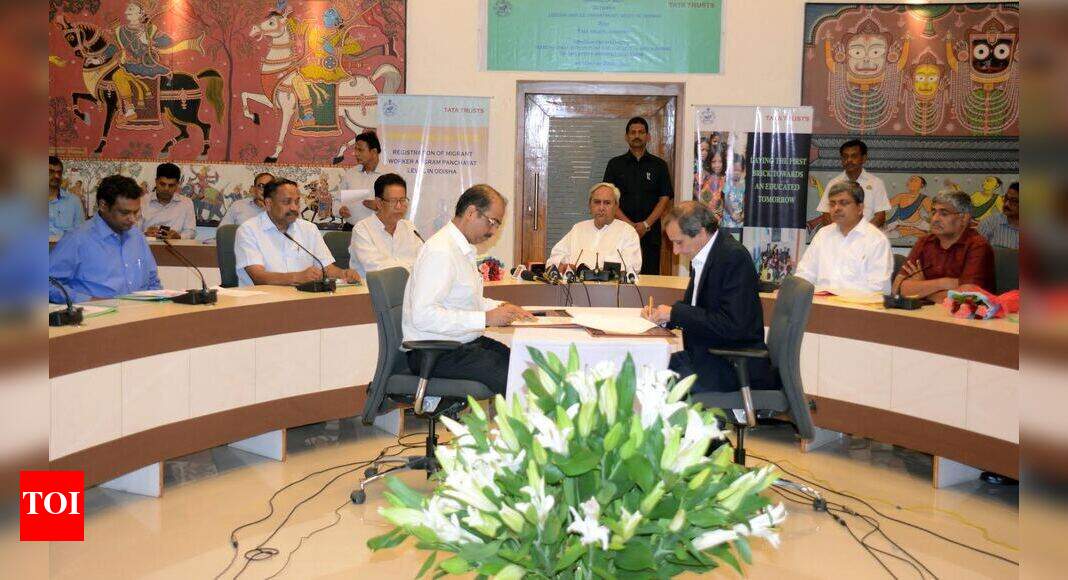 Odisha government, Tata Trusts ink MoU to reduce migration ...