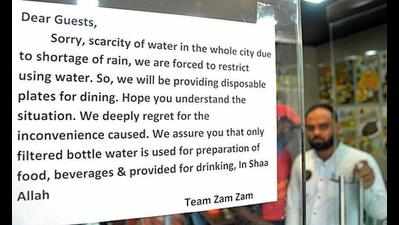 Water crisis: Difficult times for restaurants in capital
