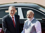 Turkish President Recep Tayyip Erdogan meets PM Modi