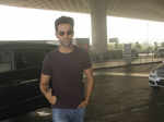 Rajkumar Rao snapped at Mumbai airport