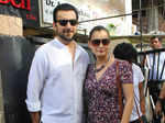 Dia Mirza and Sahil Sangha spotted