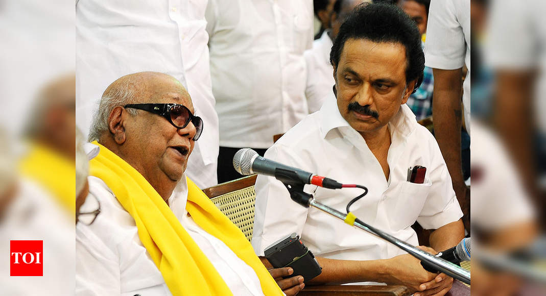 M Karunanidhi better, likely to make appearance on his birthday: MK ...