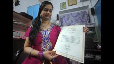 Hearing impaired Ahmedabad girl wows the world