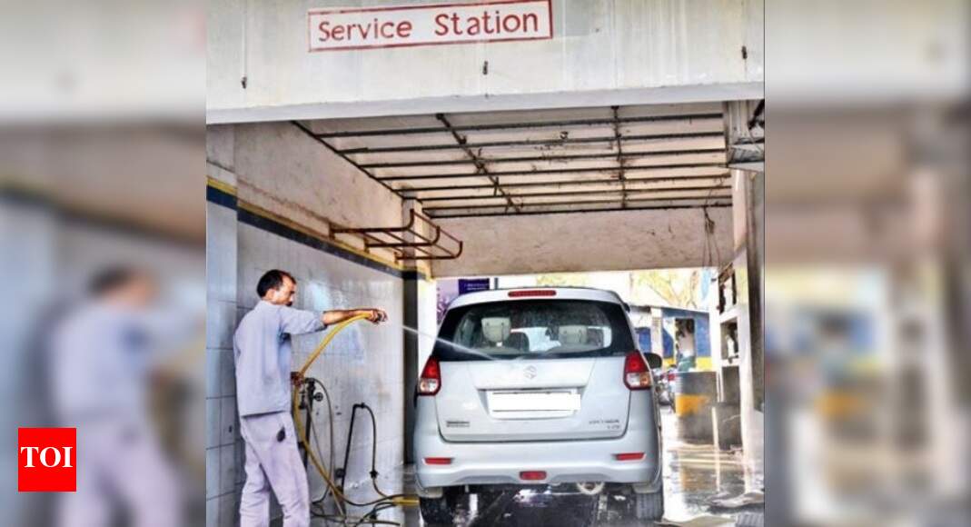 Notices to 74 car washes for using potable water Chandigarh News