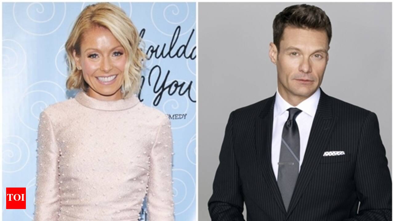 Ryan Seacrest tapped as Kelly Ripa's permanent co-host - Times of India