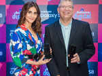 Vaani Kapoor with Brian Bade at Samsung Galaxy S8 launch