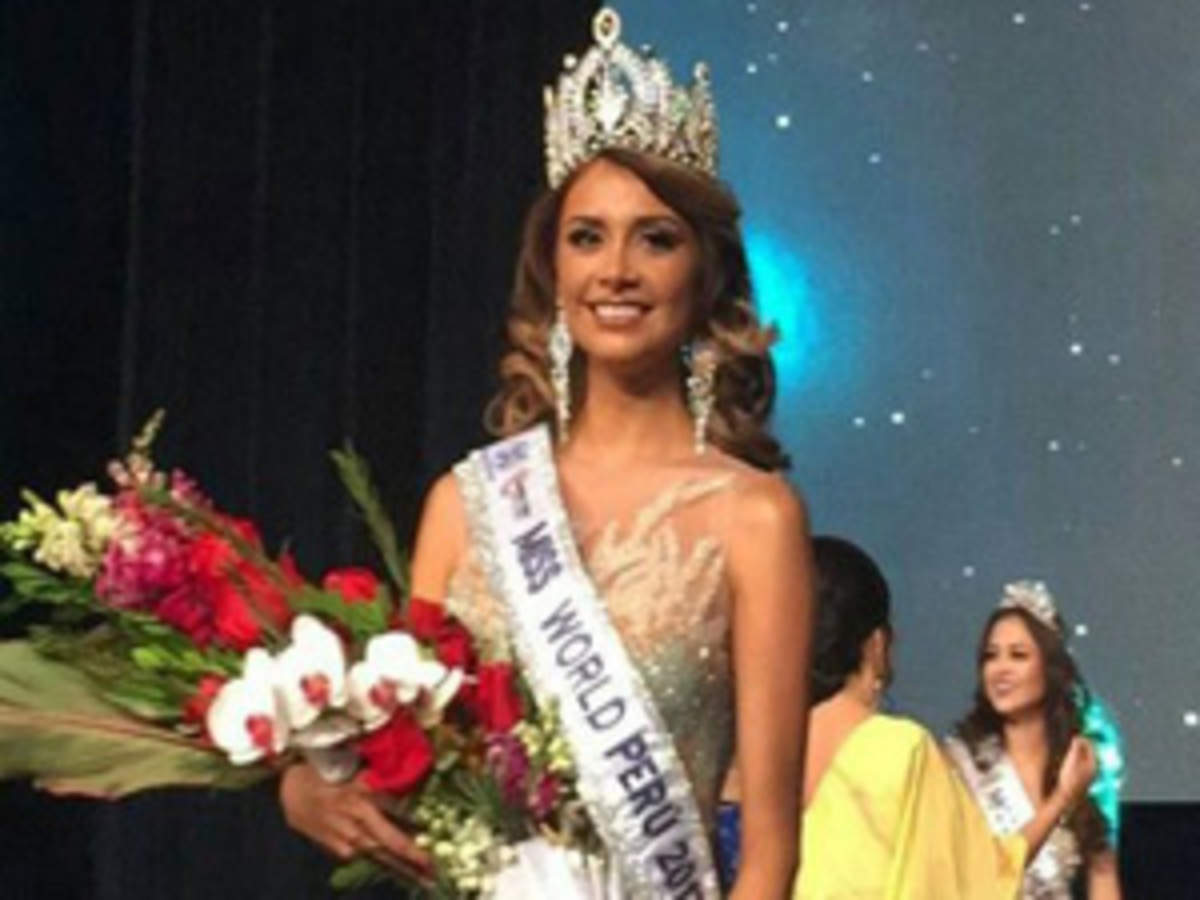 Cynthia Pamela Sanchez crowned Miss Peru 2017