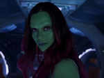 Zoe Saldana in movie Guardians of the Galaxy Vol. 2
