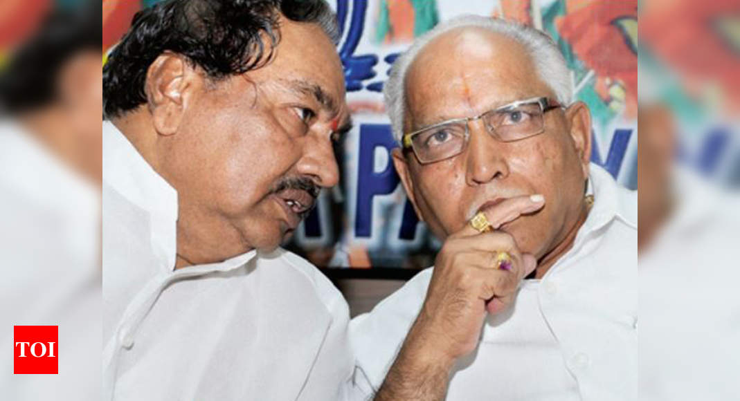 Rift Between B S Yeddyurappa, K S Eshwarappa Widens; Prasad Appointment ...