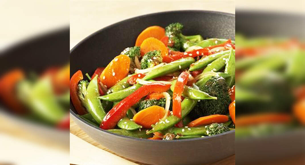 Pan Fried Vegetables Recipe: How to Make Pan Fried Vegetables Recipe | Homemade Pan Fried Vegetables