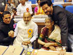 Akshay Kumar and Anil Kapoor with K Viswanath