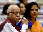 LK Advani with daughter Pratibha