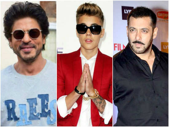 Salman Khan and Shah Rukh Khan to throw a bash for Justin Bieber!