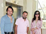 Kapil Kaustubh Sharma,Anil Sharma and Zeenat Aman together