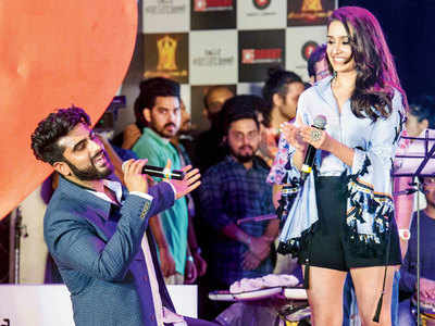 A musical evening with the team of 'Half Girlfriend' in Mumbai