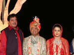 Shatrughan Sinha with Varun Chaudhary and Anushree Tongya