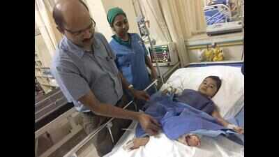 AJ Hospital and Research Centre doctor rejoin child’s severed limbs