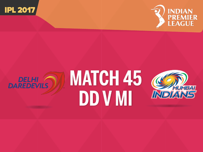 IPL Live Score: Delhi Daredevils vs Mumbai Indians
