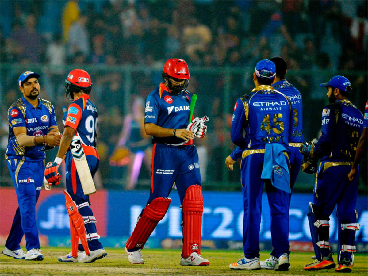 DD v MI, IPL 2017: After the high, Delhi Daredevils hit new low | Cricket  News - Times of India