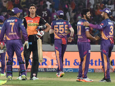 Sunrisers Hyderabad V Rising Pune Supergiant: SRH v RPS, IPL 2017: Pune ...