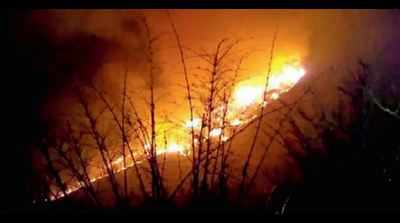 Fire rages at Gautala wildlife sanctuary