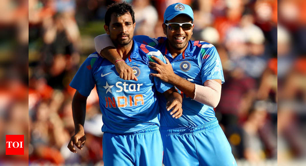 Champions Trophy India squad: Rohit Sharma, Mohammed Shami recalled to ...