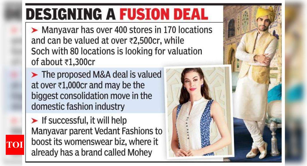 Manyavar owner eyes women’s brand Soch Times of India