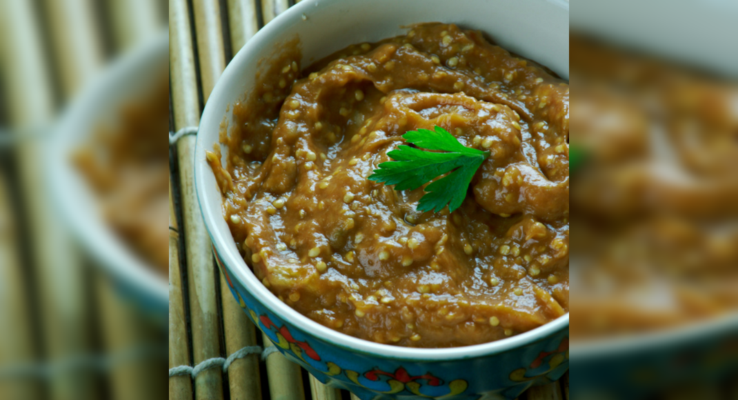 Eggplant Salad Dip Recipe How to Make Eggplant Salad Dip Recipe