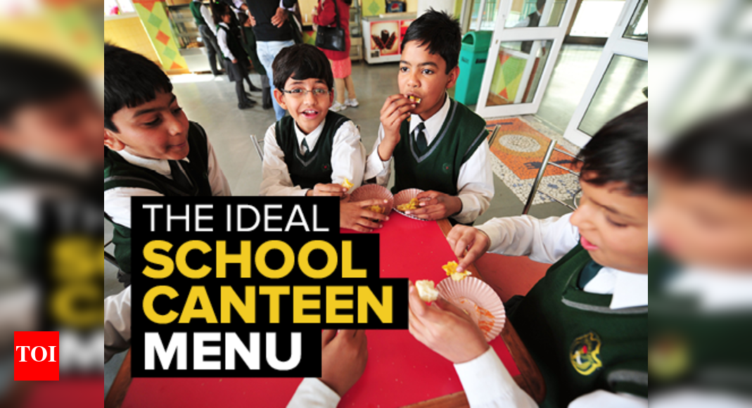 Infographic Foods that should be on the menu in school canteens India News Times of India