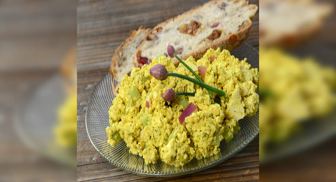 Tofu Egg Salad Recipe How to Make Tofu Egg Salad Recipe Homemade
