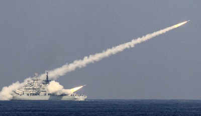 China tests new guided missile in Bohai Sea