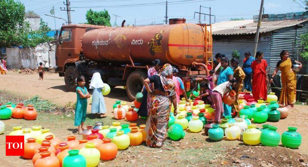 Left high and dry, Gadag residents to hit roads for water | Hubballi ...