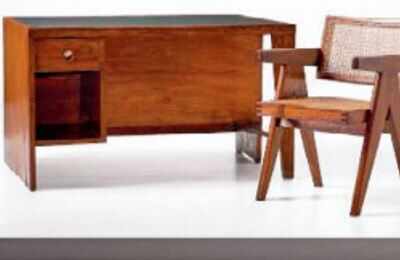 Pierre Jeanneret Heritage Furniture Sold For Rs1 5 Crore At
