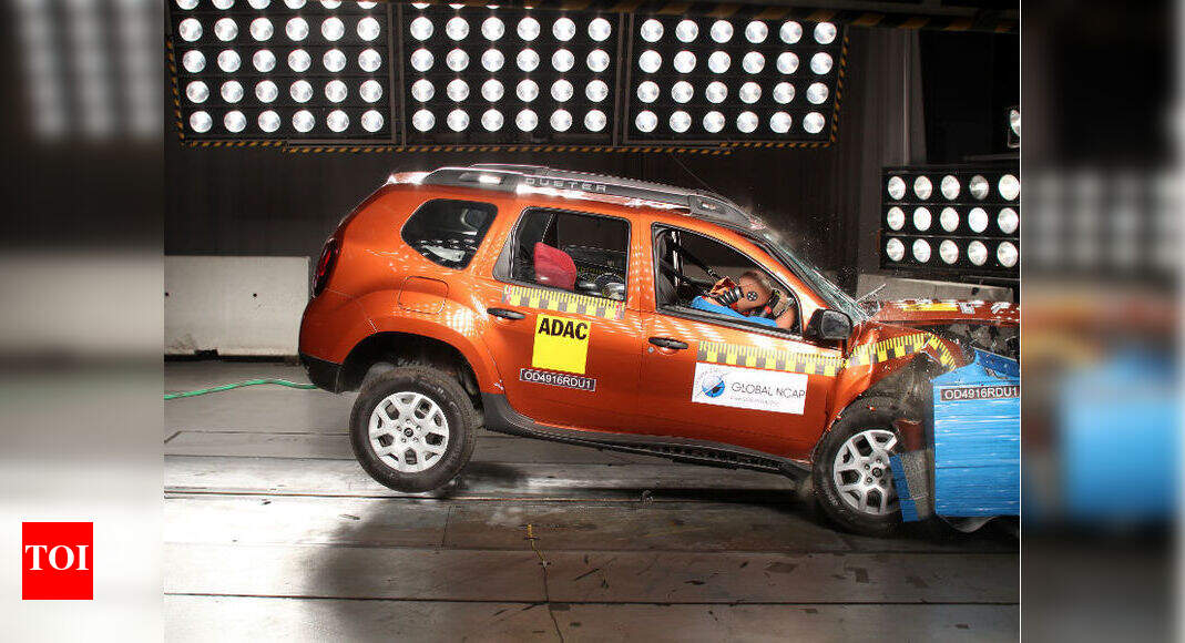 Global Ncap Renault Duster Gets Zero Stars In Crash Test Times Of India