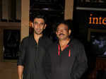 Amit Sadh poses with Ram Gopal Varma