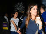 Simone Arora and her daughter at Bieber's concert