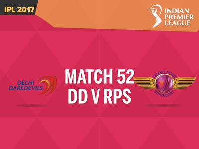 IPL Live Score: Delhi Daredevils vs Rising Pune Supergiant