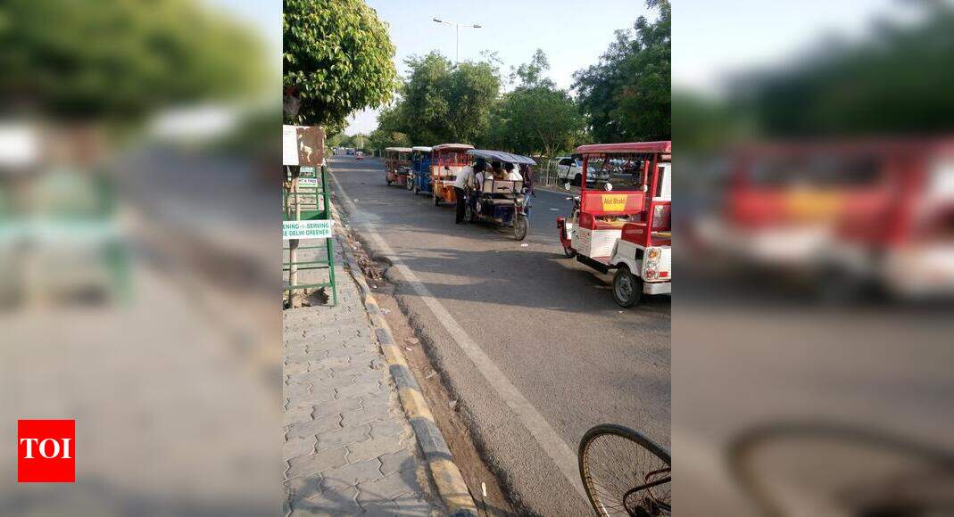E-rickshaw menace - Times of India