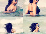 Priyanka enjoyed water at Miami beach