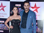 Anita Hassanandani and Rohit Reddy at Star Parivaar Awards 2017