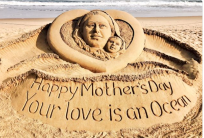 Renowned sand artist Sudarsan Pattnaik's moving tribute to mothers
