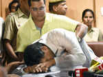 Kapil Mishra collapsed during his live press conference