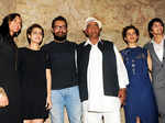 Aamir Khan with Dangal co-stars