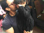 Aamir Khan kisses a Chinese kid