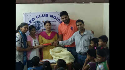 Youth celebrate mother’s day with underprivileged children
