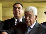 Mahmoud Abbas is presented books