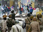 Policemen and students clash outside SP College