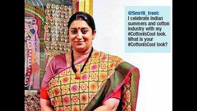 #CottonIsCool, thanks to the textiles minister